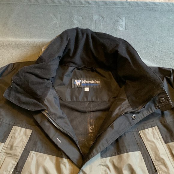 Wetskins Mens XL Two-Tone Light Weight Full Zip Jacket - Picture 6 of 10